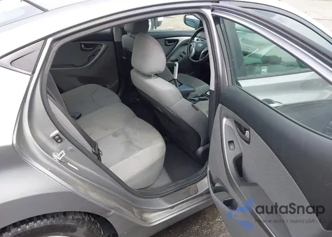 2012 Hyundai Elantra Gls (Ulsan Plant) из США, поврежденный, VIN KMHDH4AE7CU364937